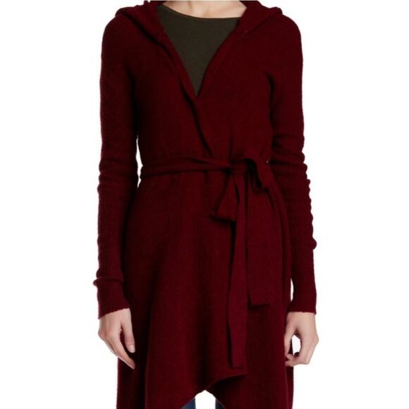 Free People Asymmetrical Sloane Cardigan Sweater - Picture 11 of 12